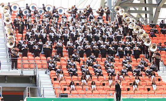 Band Playing in the Game